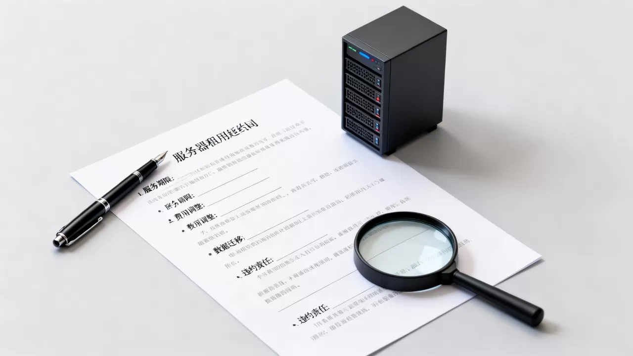 北京服务器租用续约签合同容易漏看哪些条款？，租用续约注意事项