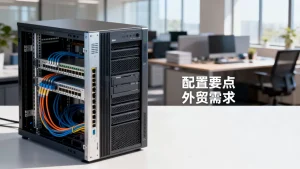 宁波外贸公司租独立服务器先弄清什么，怎么选配置才不踩坑