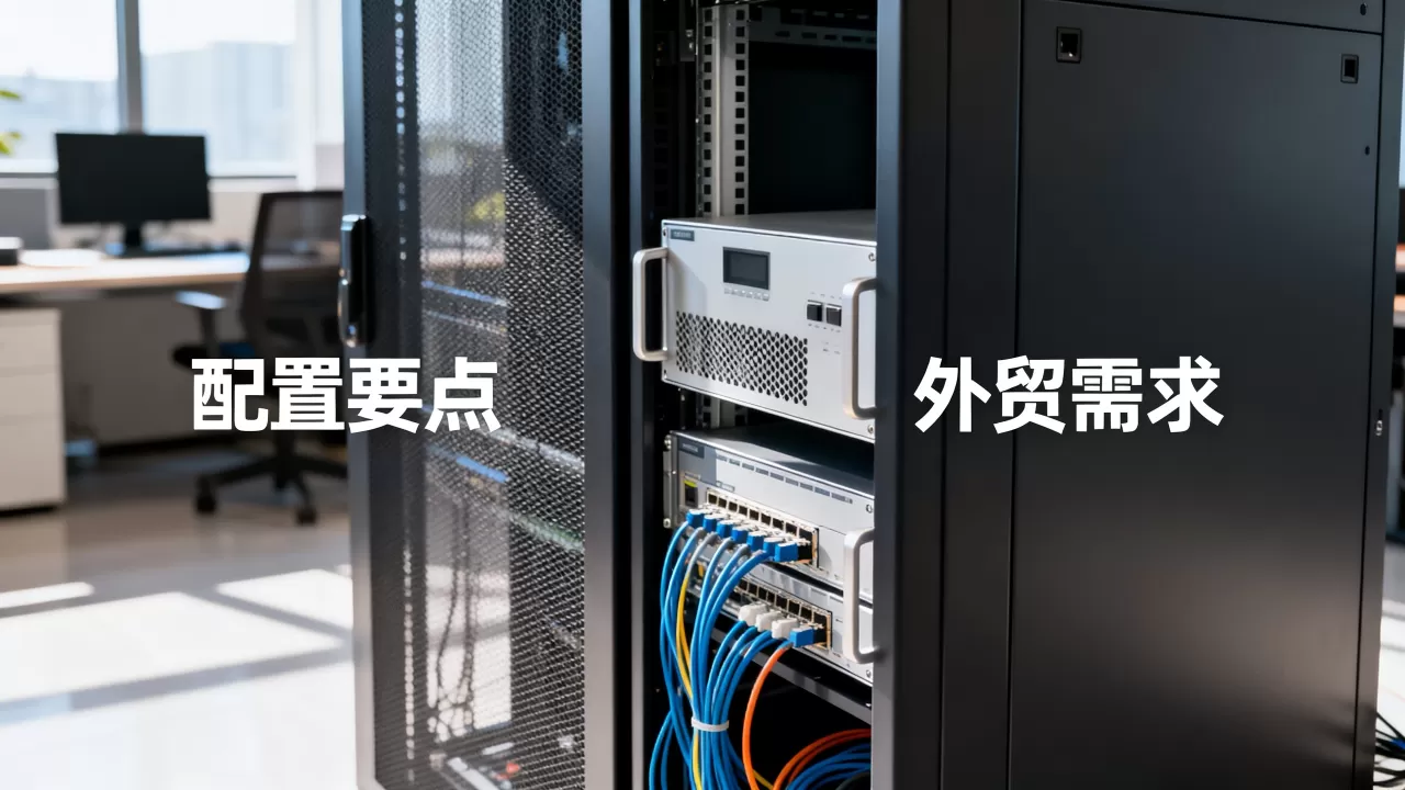 宁波外贸公司租独立服务器先弄清什么，怎么选配置才不踩坑