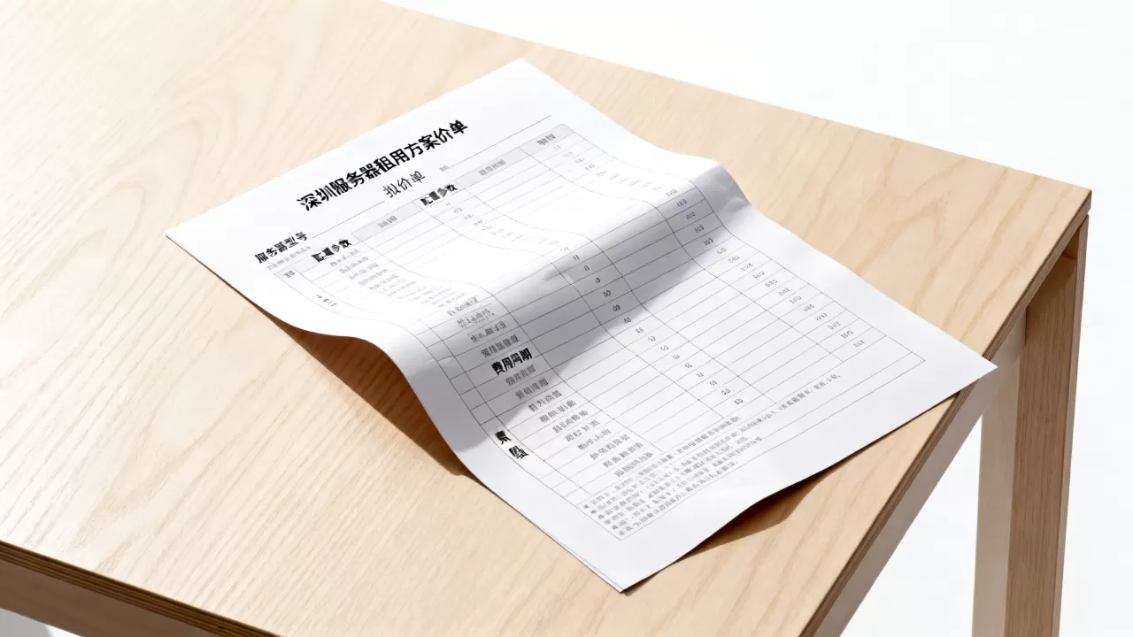 深圳服务器租用方案报价单要怎么看懂,如何看懂报价单? 深圳服务器租用方案报价单要怎么看懂,如何看懂报价单?