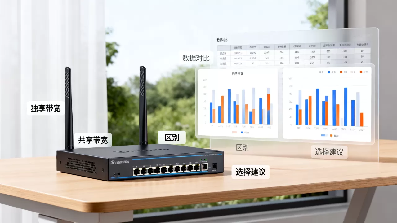 独享带宽和共享带宽哪个更划算?,独享带宽和共享带宽的区别怎么选 独享带宽和共享带宽哪个更划算?,独享带宽和共享带宽的区别怎么选
