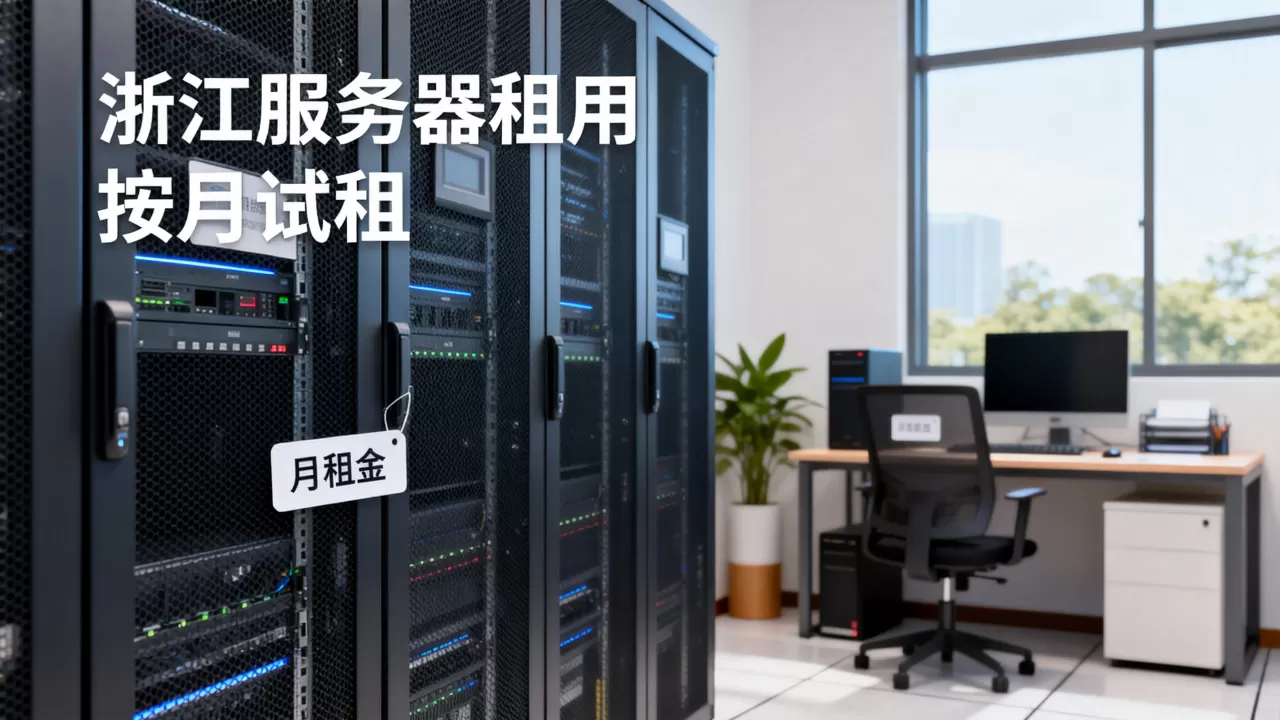 浙江服务器租用支持先按月试吗，按月租用服务器多少钱