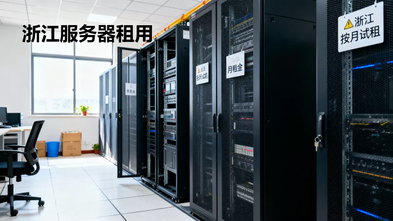 浙江服务器租用支持先按月试吗，按月租用服务器多少钱