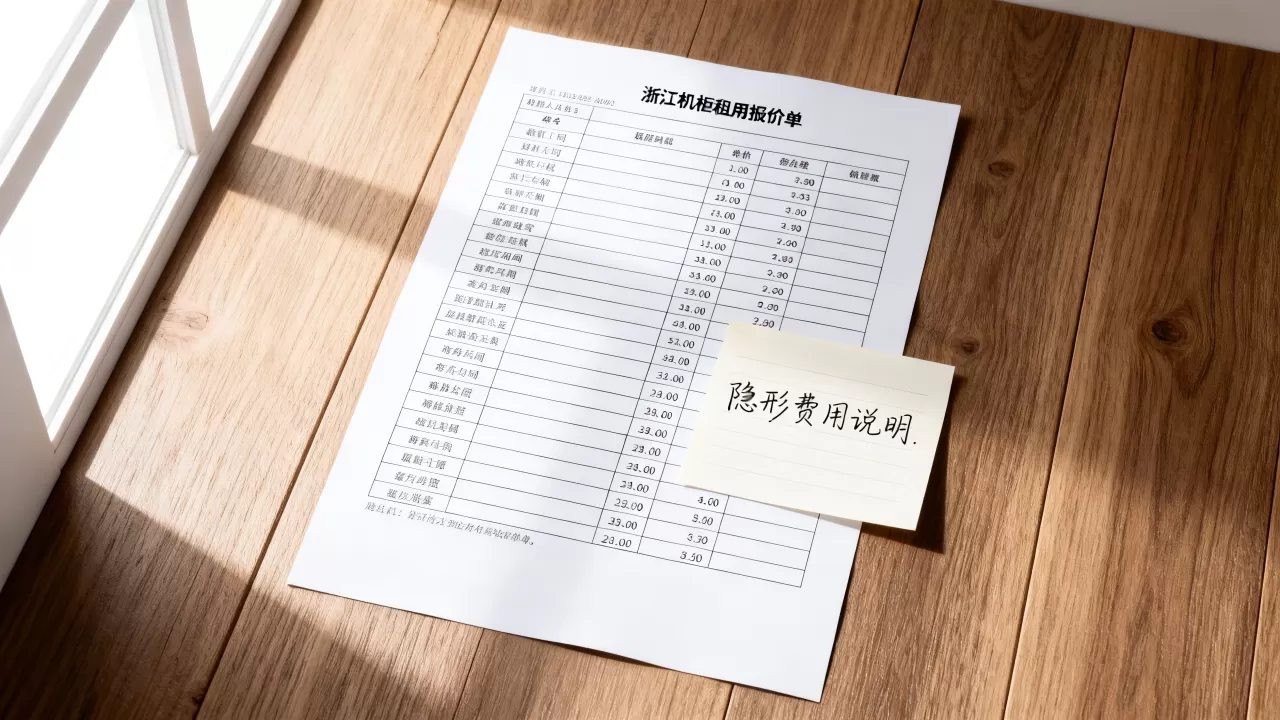 浙江机柜租用报价单里的隐形费用有哪些?怎么规避? 浙江机柜租用报价单里的隐形费用有哪些?怎么规避?