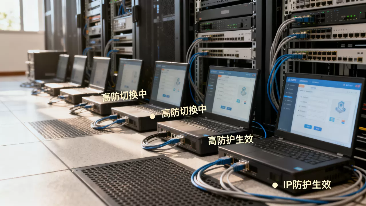 浙江电商网站被攻击后高防切换方案是什么，高防IP如何保护网站安全