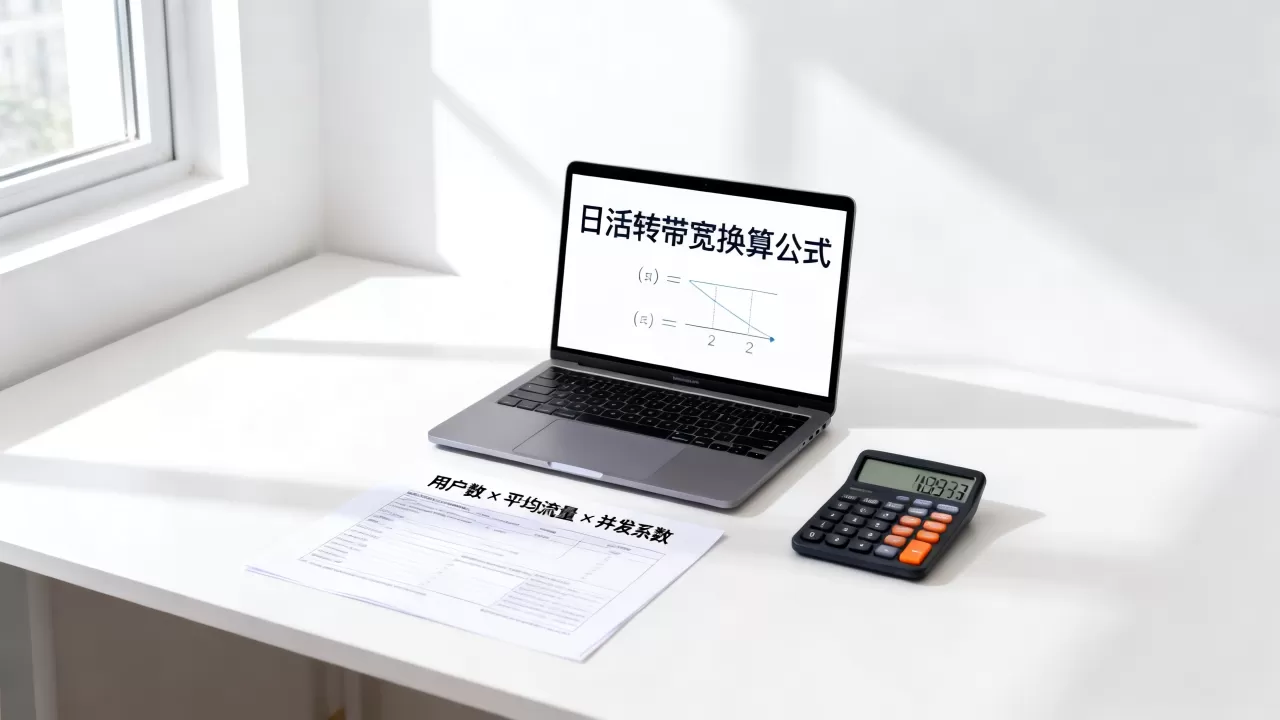 日活转带宽需求的换算思路如何建立，日活转带宽需求怎么算最准确