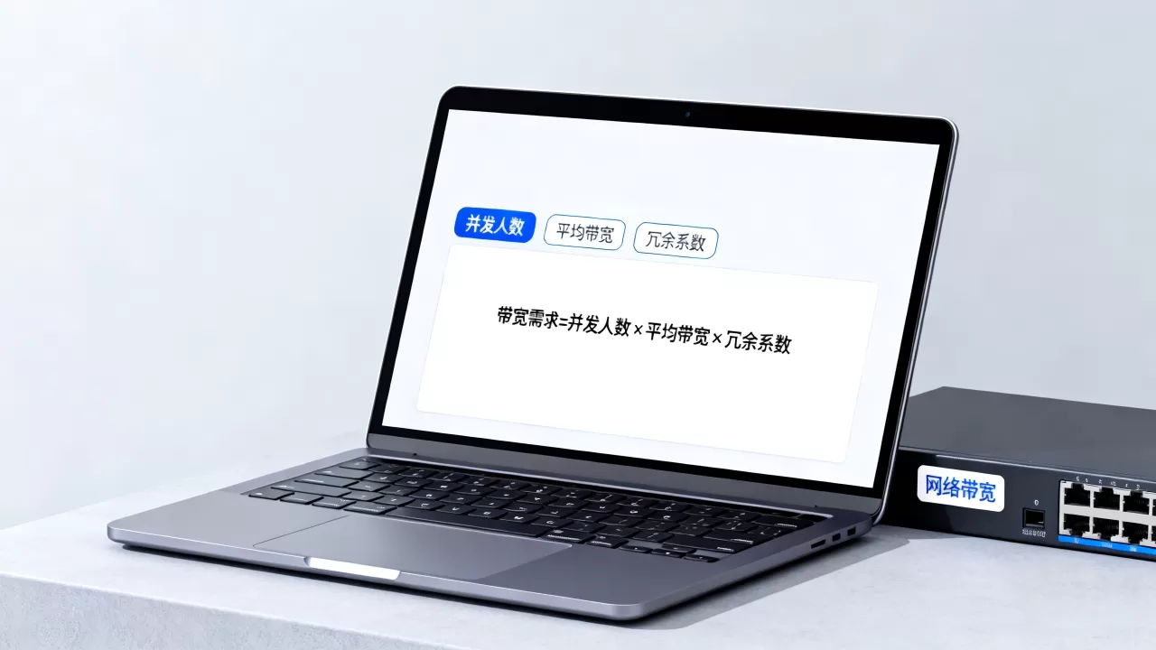 按并发人数推算业务到底需要多少带宽？并发人数与带宽需求怎么计算，