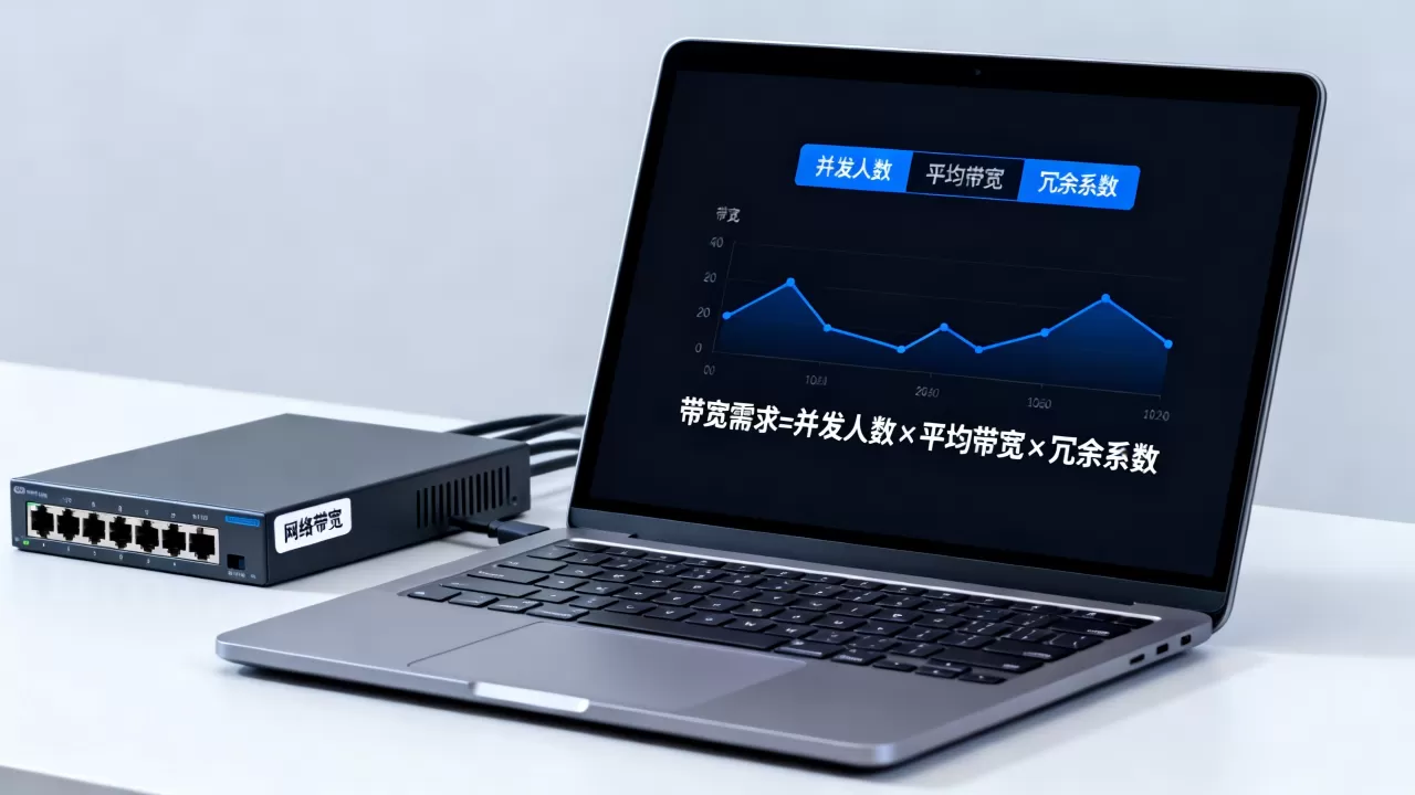 按并发人数推算业务到底需要多少带宽？并发人数与带宽需求怎么计算，