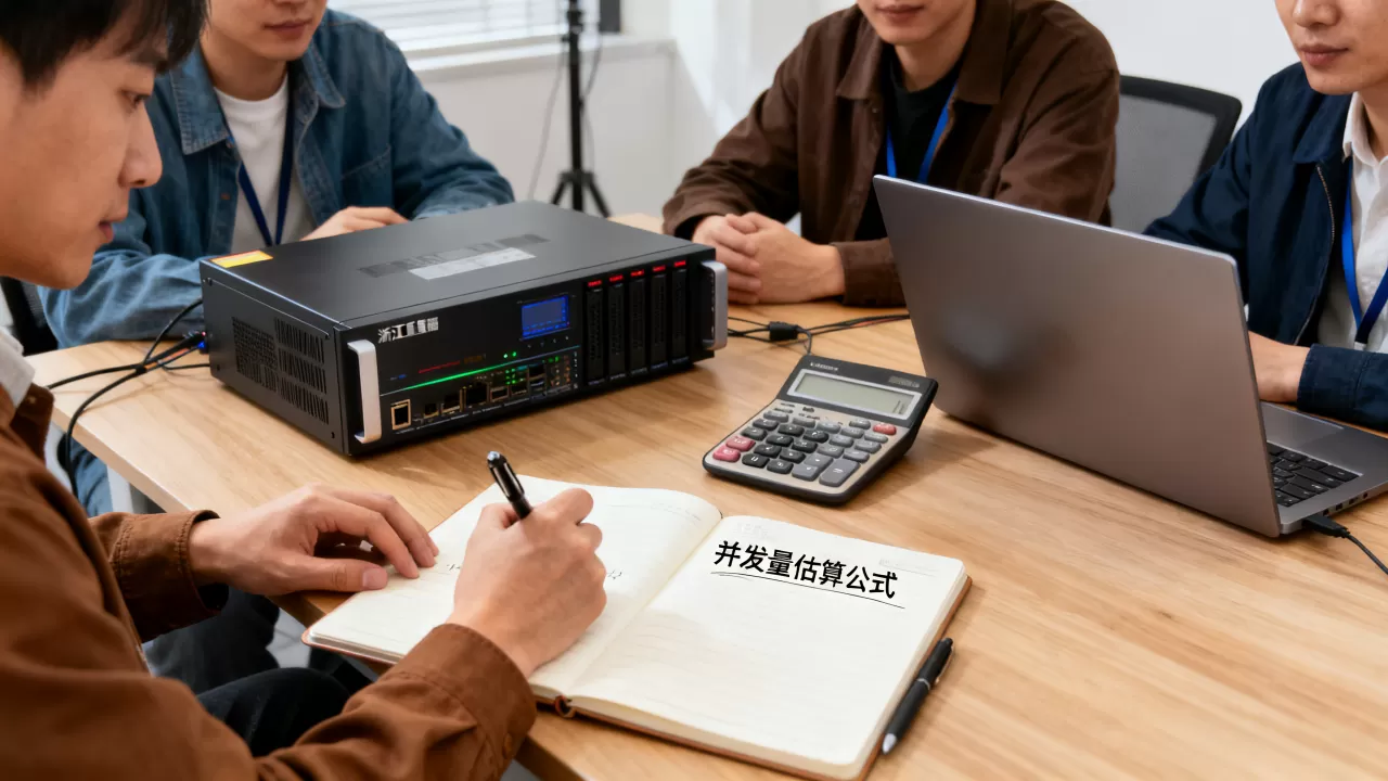 浙江直播团队租独立服务器前先算并发，如何估算并发量？