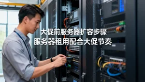 浙江电商公司服务器租用怎么配合大促节奏，大促前服务器扩容怎么操作