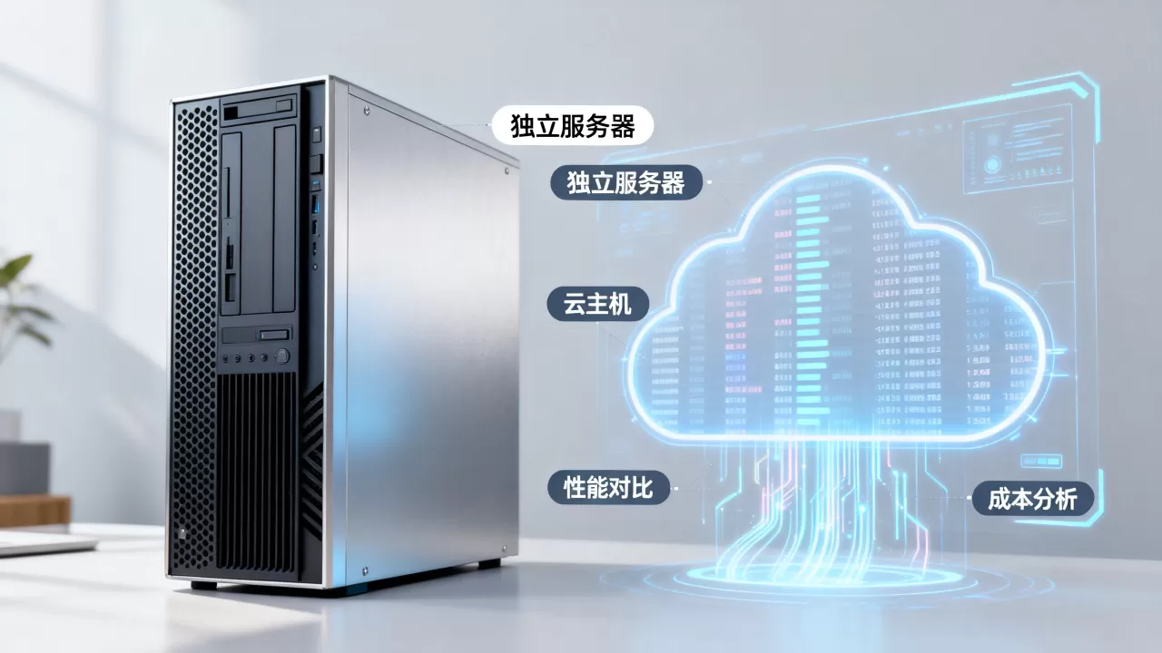 浙江独立服务器和云主机到底怎么选，新手站长该买哪个更划算？