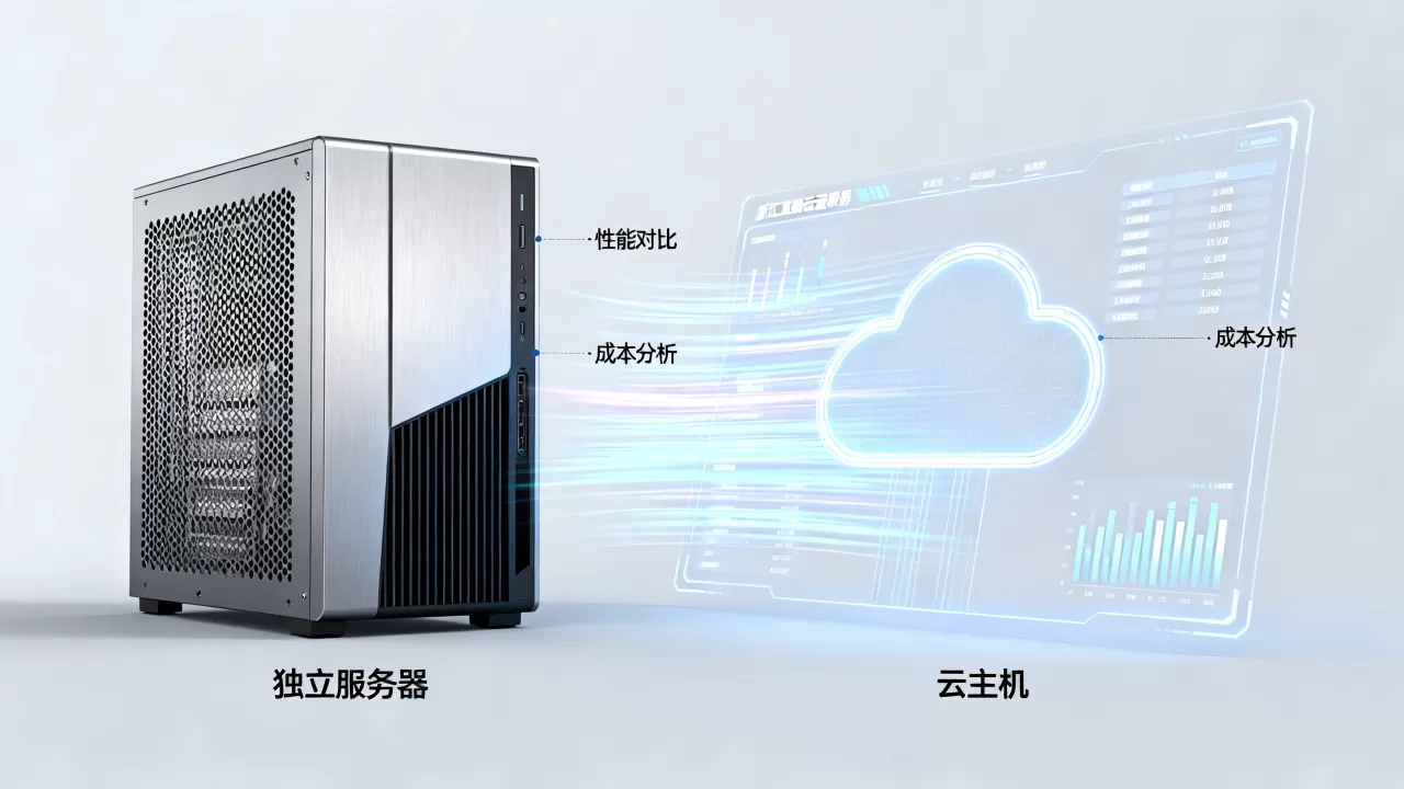 浙江独立服务器和云主机到底怎么选，新手站长该买哪个更划算？