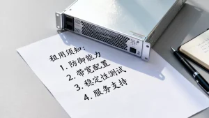 广州高防服务器租用须知清单都有哪些内容，高防服务器租用要注意什么