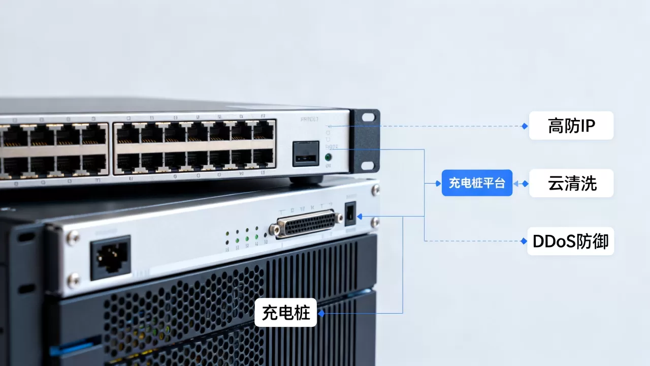 常州充电桩平台的DDoS防御方案怎么搭,高防IP和云清洗怎么选 常州充电桩平台的DDoS防御方案怎么搭,高防IP和云清洗怎么选