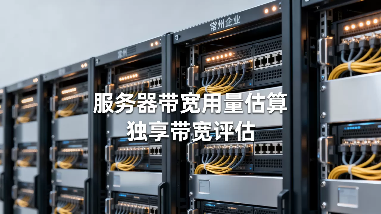 常州企业独享大带宽服务器用量怎么估算，租用服务器独享带宽如何评估