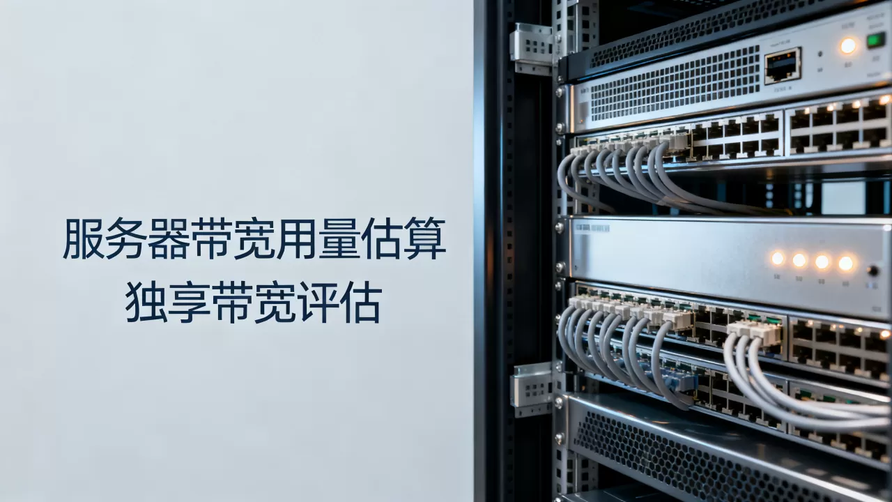 常州企业独享大带宽服务器用量怎么估算，租用服务器独享带宽如何评估