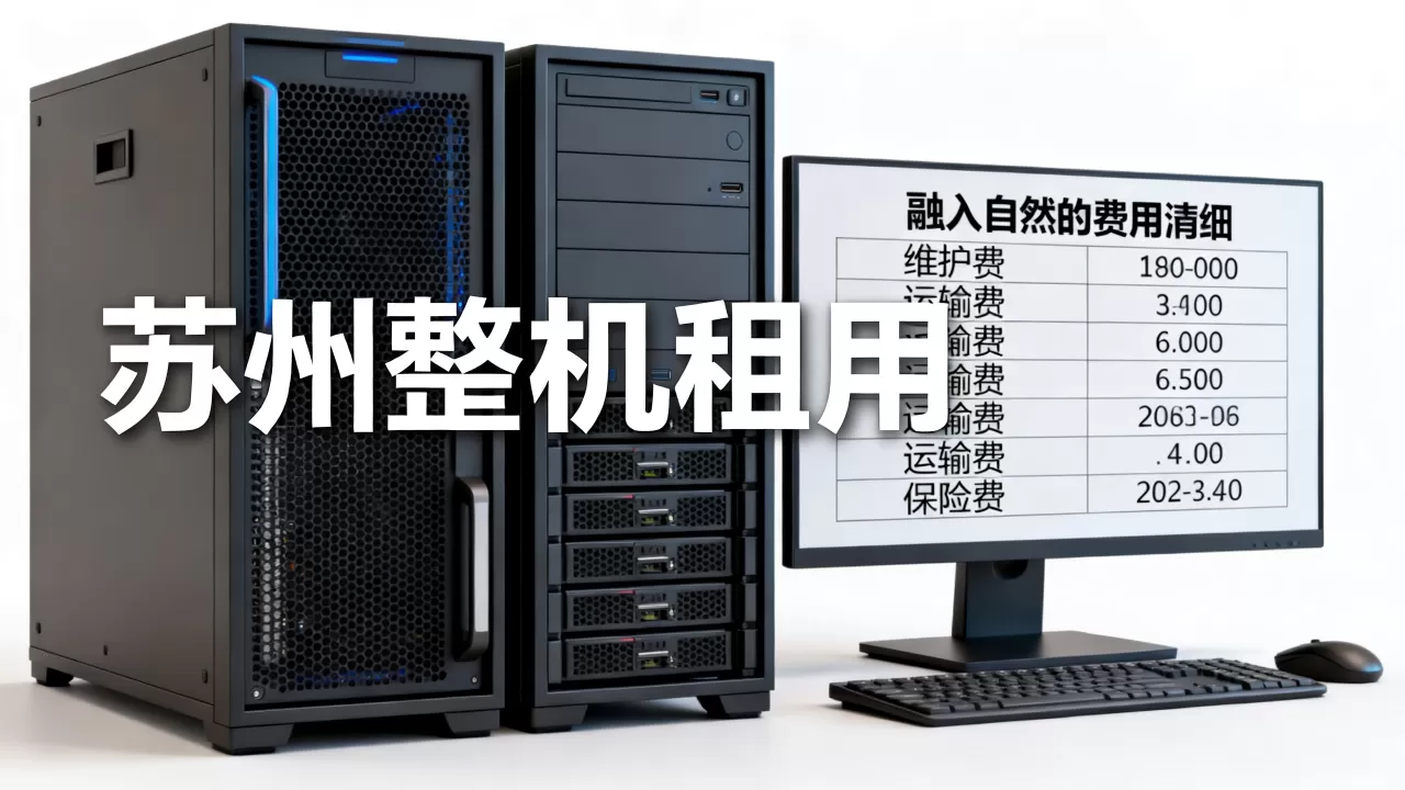 苏州整机租用除了月租还有哪些支出，苏州整机租用费用明细有哪些