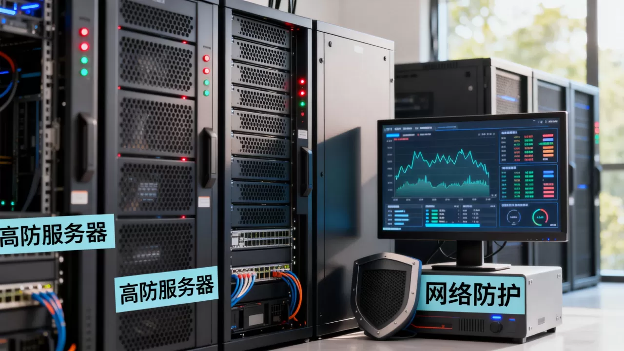 广州商城被攻击怎么办，租高防服务器如何有效应对？