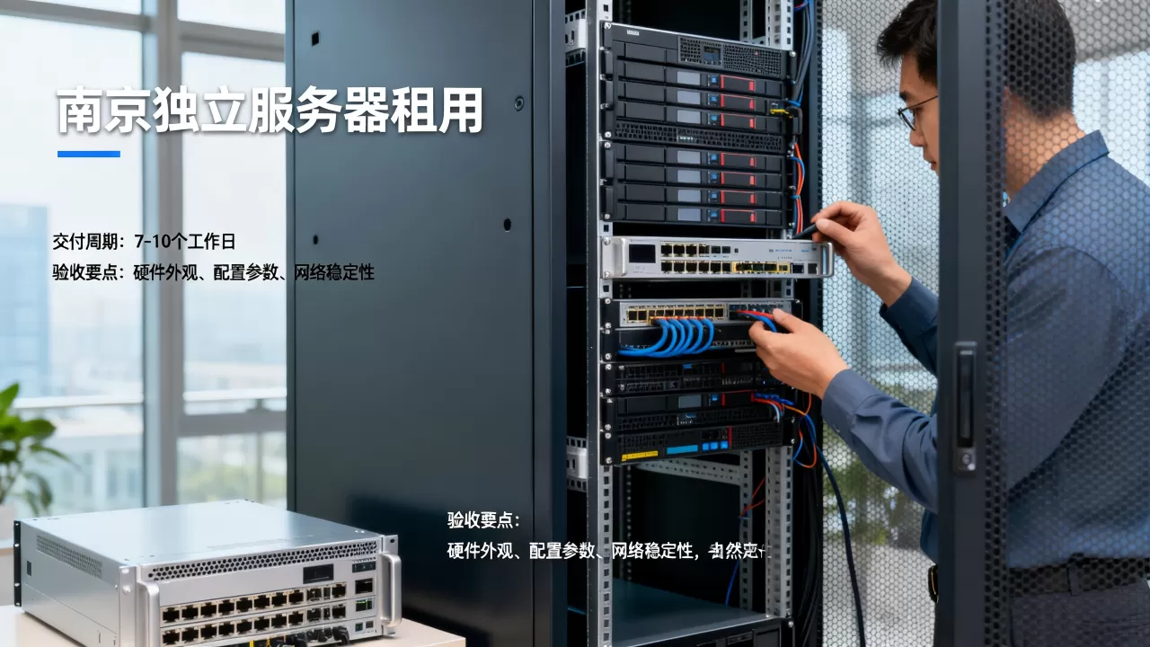 南京独立服务器租用交付周期多长?验收要点有哪些? 南京独立服务器租用交付周期多长?验收要点有哪些?