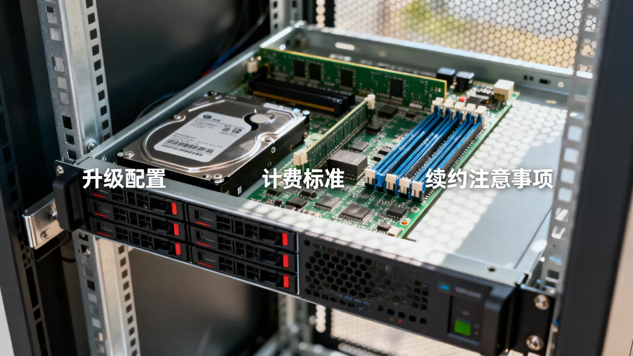 江苏服务器升级配置怎么计费，续约有什么讲究？