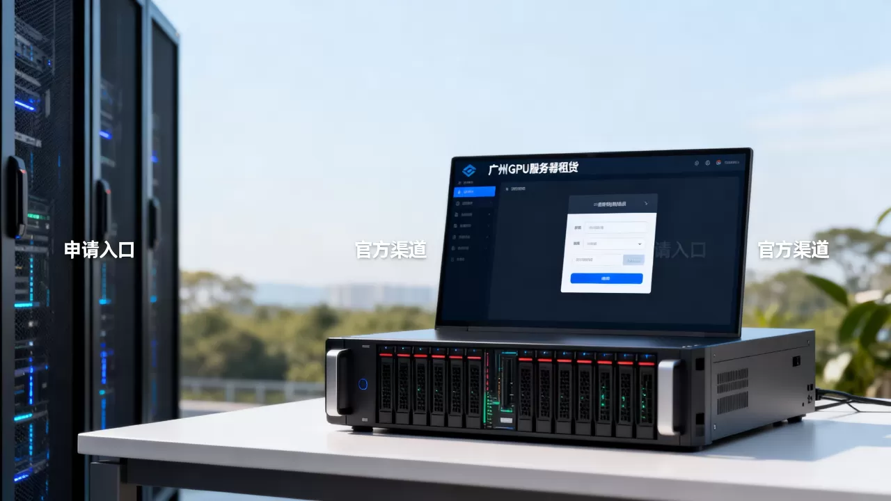 广州GPU服务器租赁的申请入口在什么地方？官方渠道怎么找？