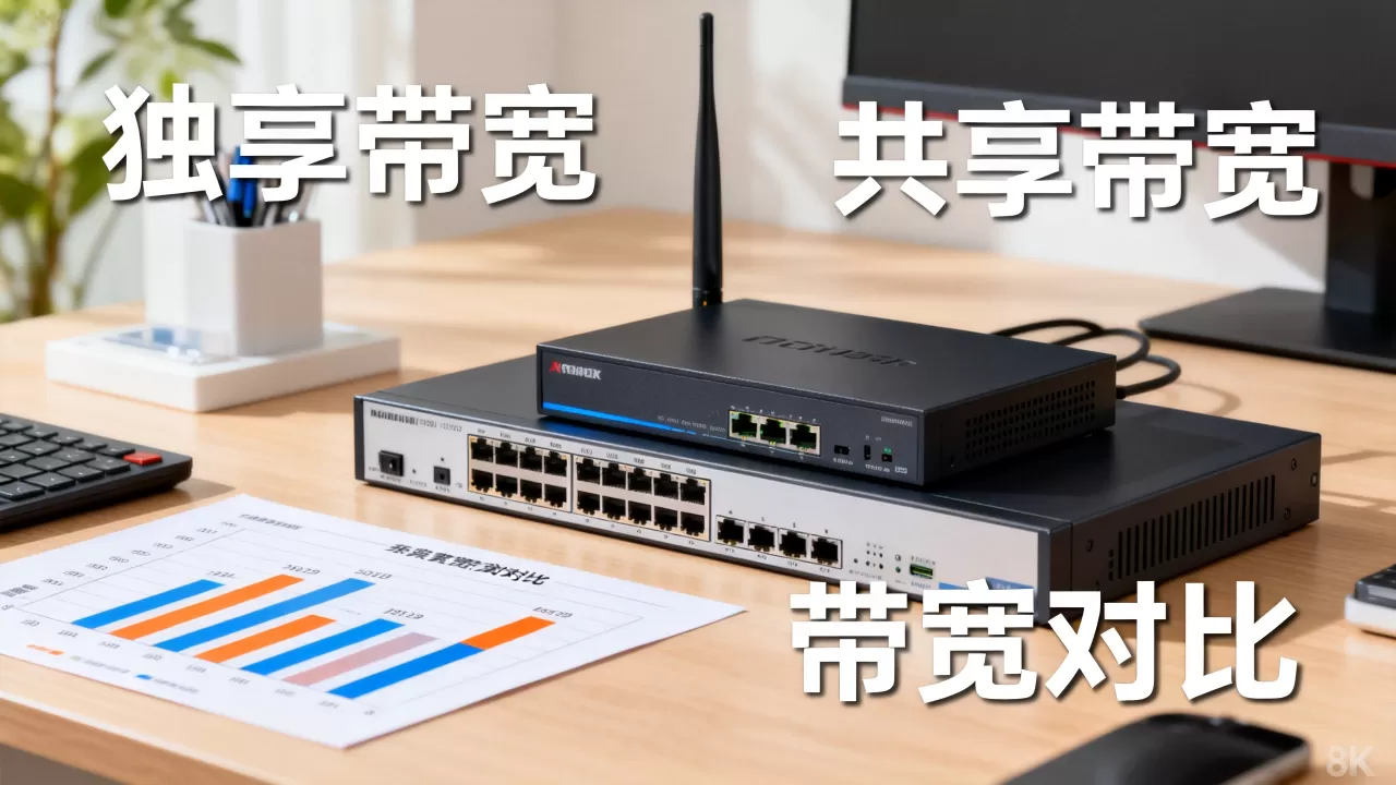 江苏独享带宽和共享带宽区别是什么，独享带宽贵不贵？