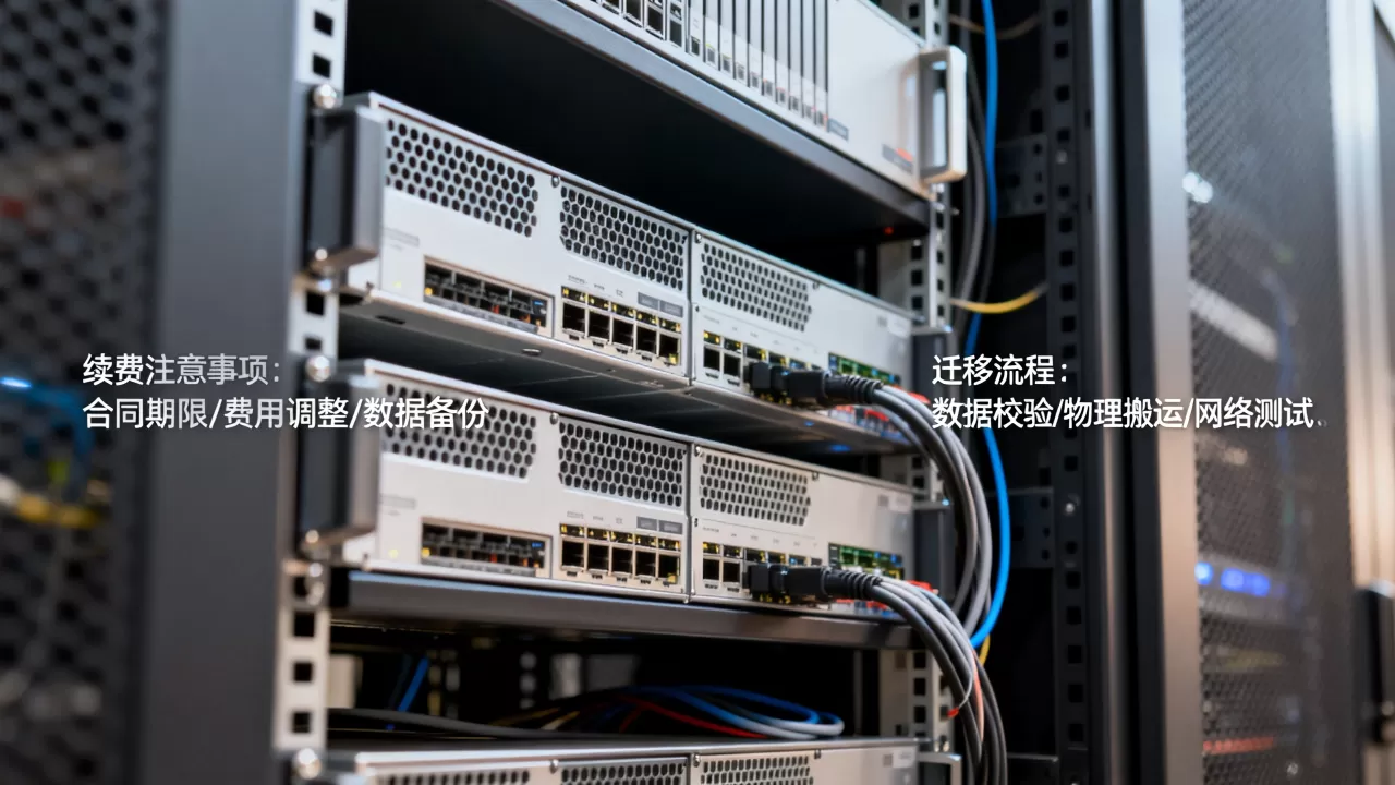 合肥服务器租用续费要注意什么？迁移事项有哪些？