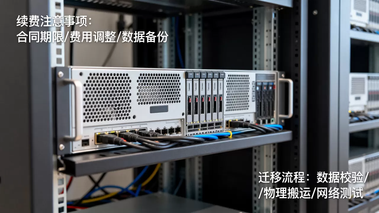 合肥服务器租用续费要注意什么？迁移事项有哪些？