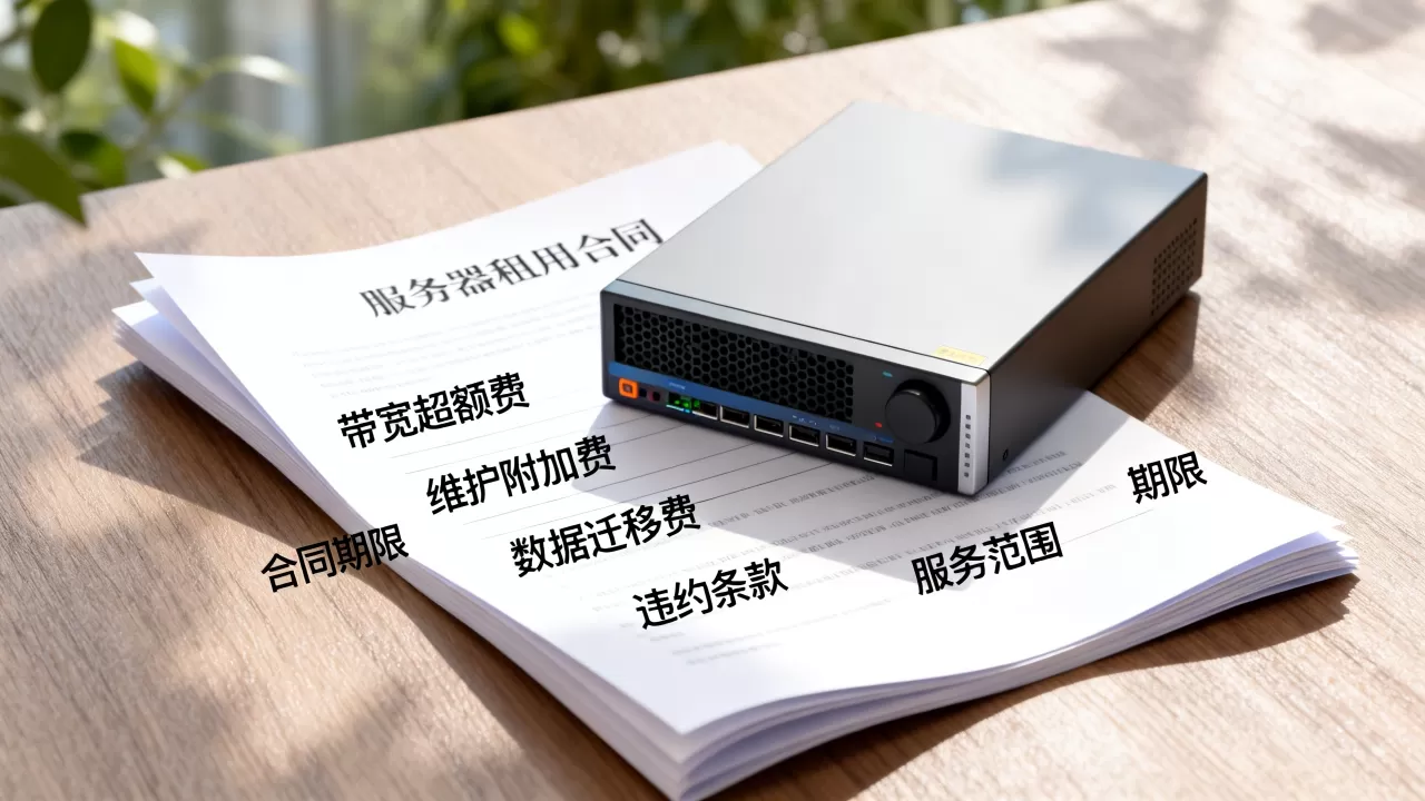 合肥服务器租用合同里的隐藏费用有哪些，服务器租用合同注意事项有哪些？