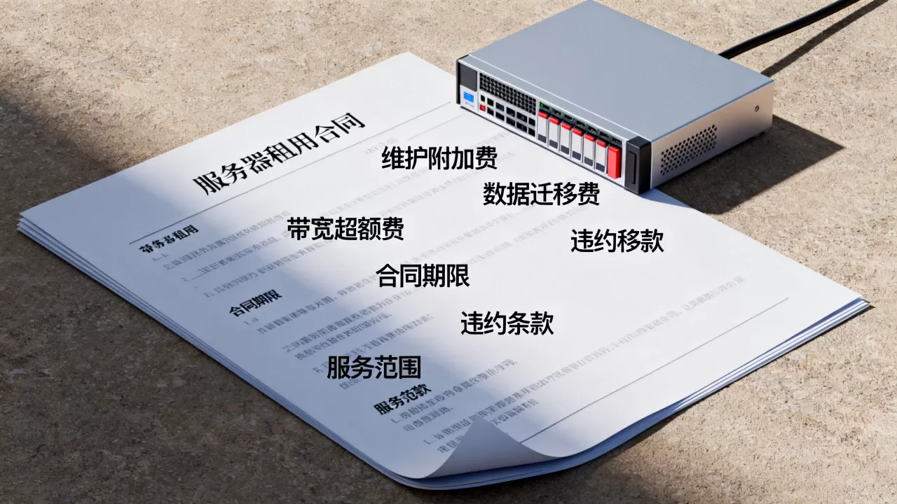 合肥服务器租用合同里的隐藏费用有哪些，服务器租用合同注意事项有哪些？
