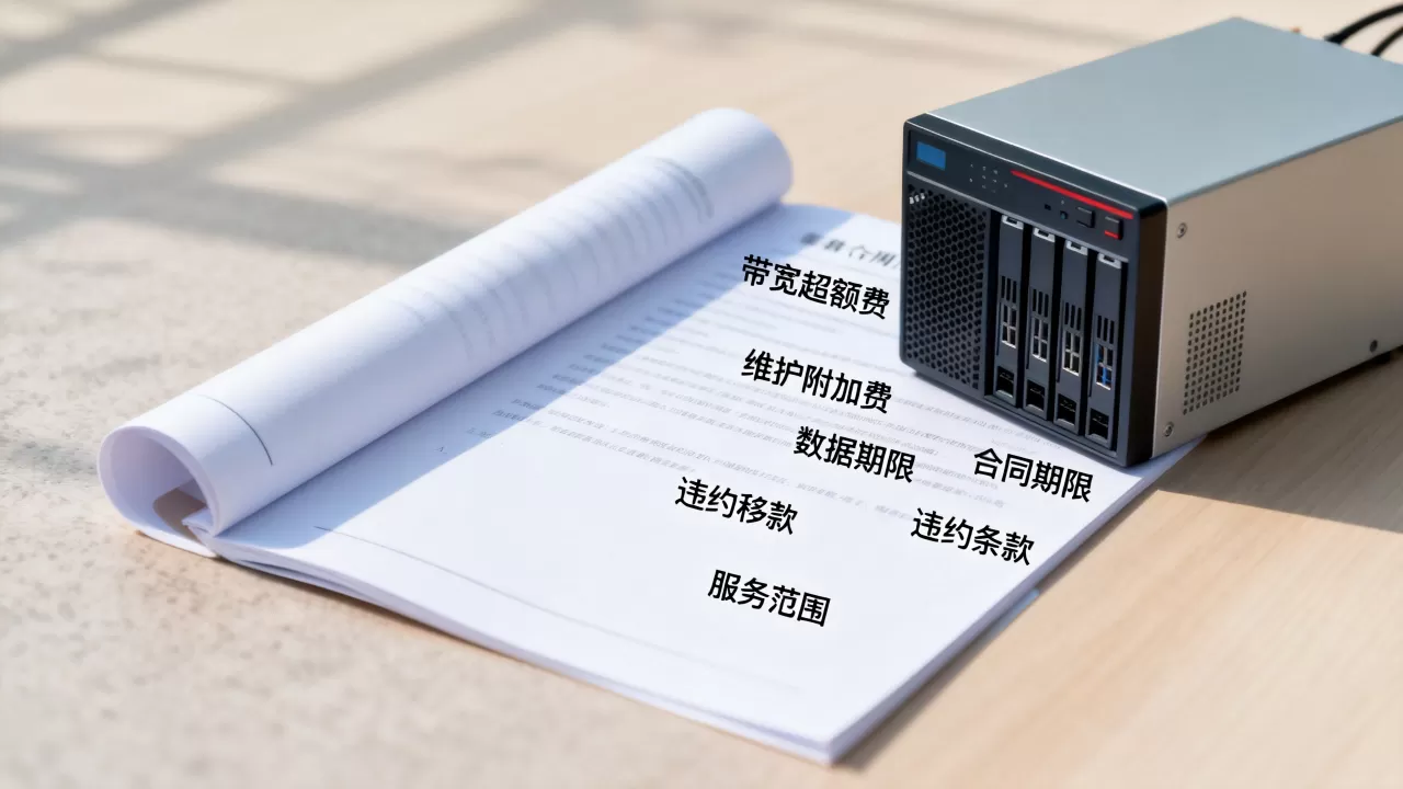 合肥服务器租用合同里的隐藏费用有哪些，服务器租用合同注意事项有哪些？