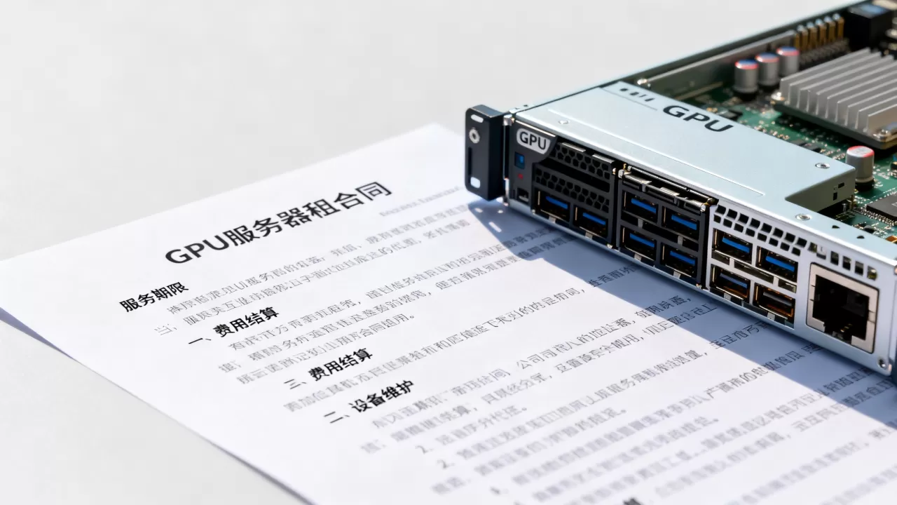 合肥GPU服务器租用合同里的细节要注意什么？租用前必看避坑指南