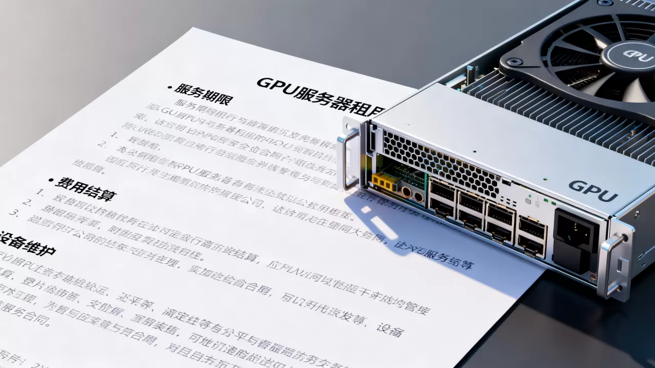 合肥GPU服务器租用合同里的细节要注意什么？租用前必看避坑指南