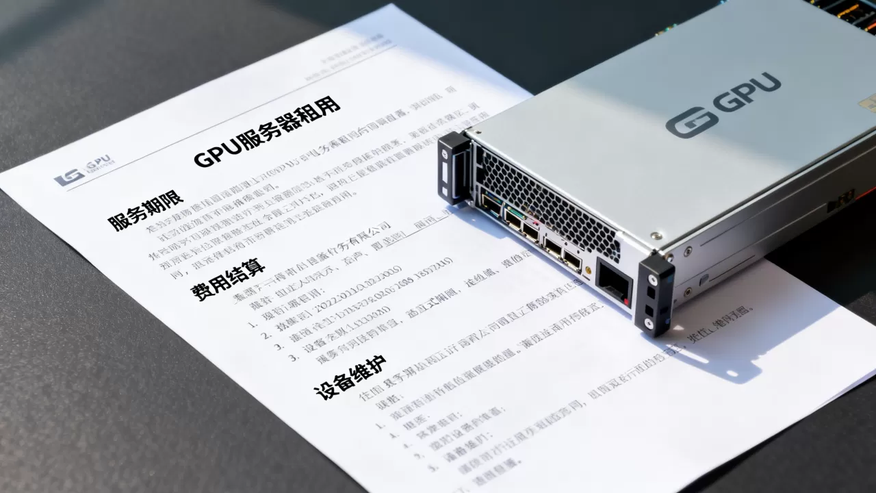合肥GPU服务器租用合同里的细节要注意什么？租用前必看避坑指南