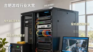 合肥游戏行业大带宽服务器租用攻略怎么做?有哪些注意事项?