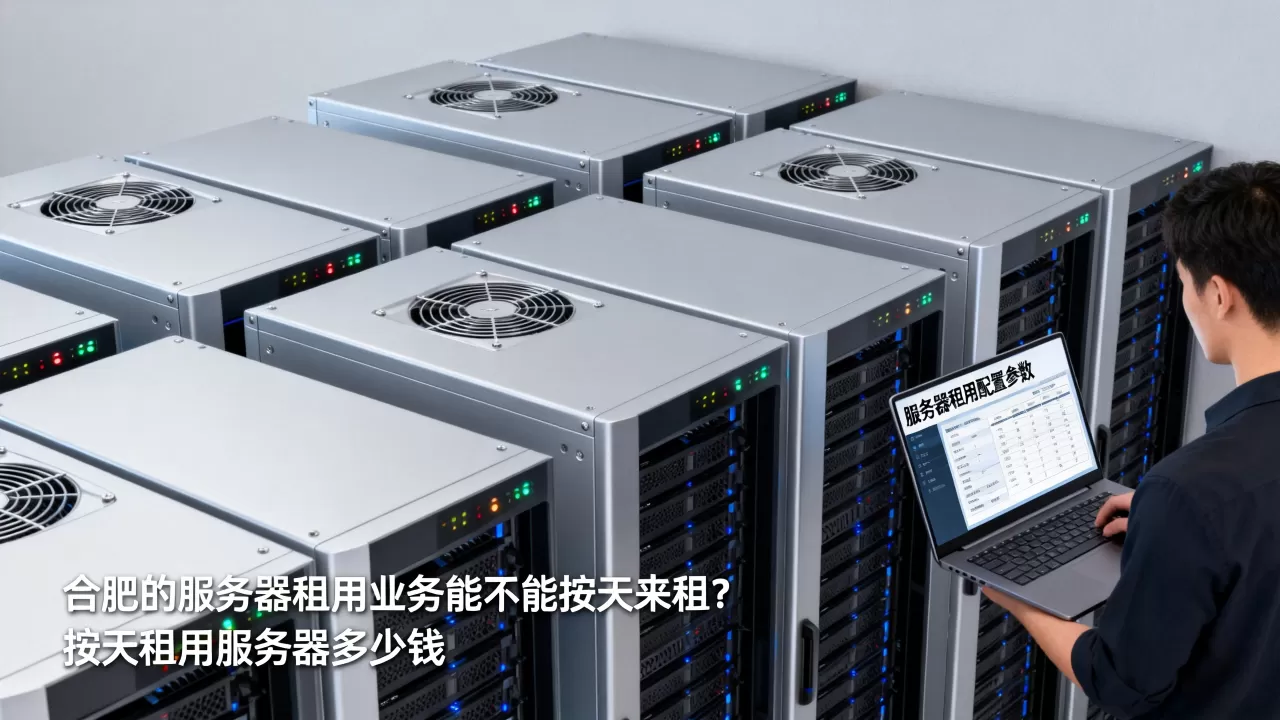 合肥的服务器租用业务能不能按天来租？按天租用服务器多少钱