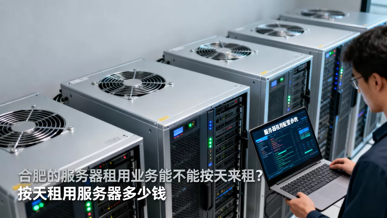 合肥的服务器租用业务能不能按天来租？按天租用服务器多少钱