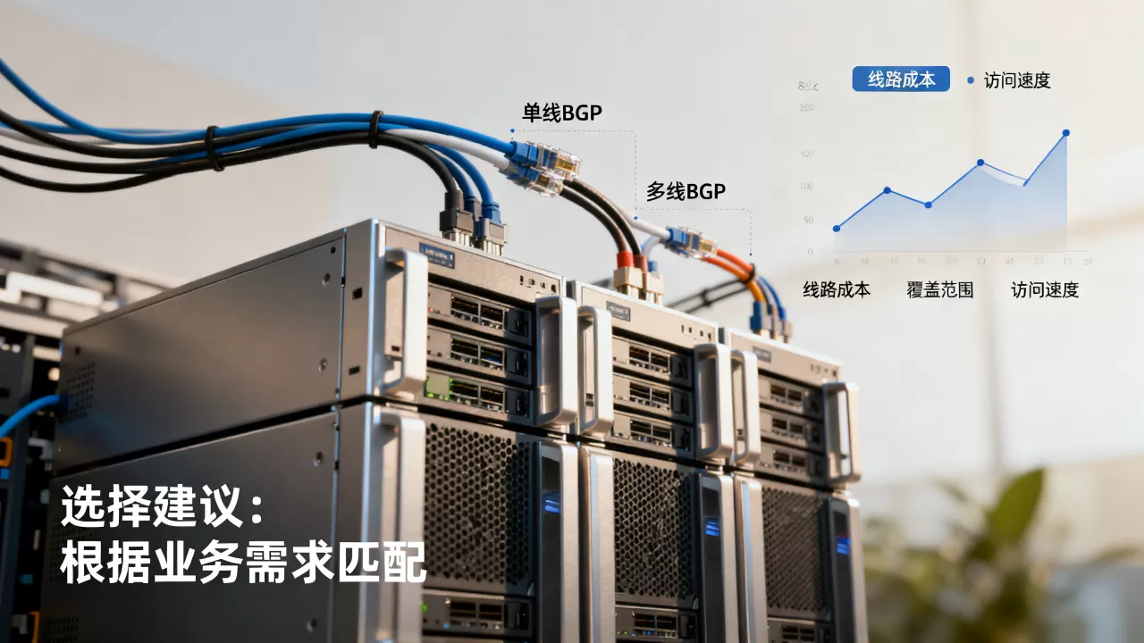 贵阳单线与多线BGP服务器租用为什么有价差，该如何选择更划算