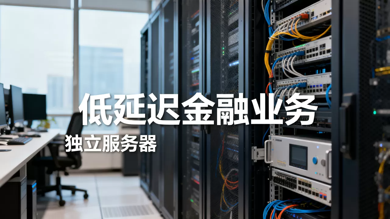 上海独立服务器低延迟金融业务应用 上海独立服务器低延迟金融业务应用