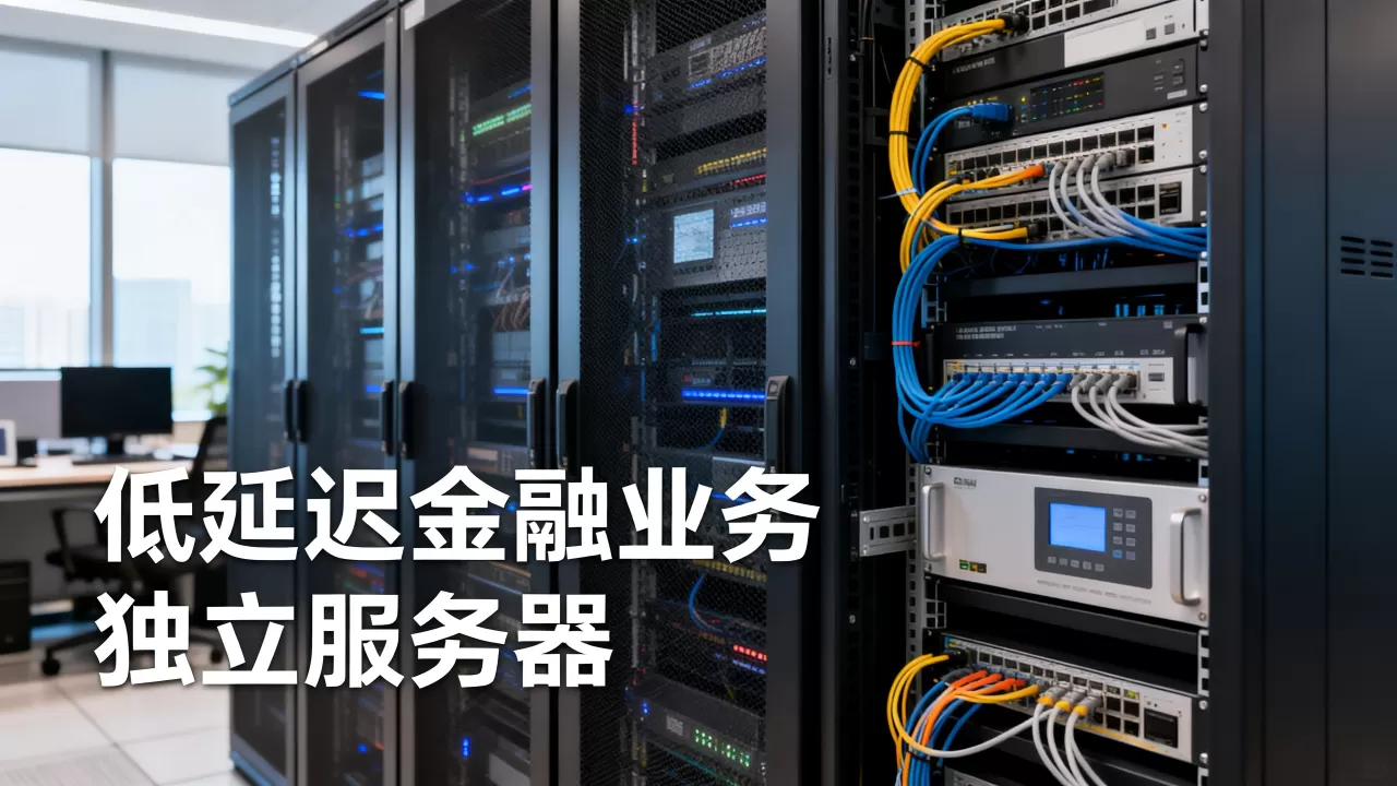上海独立服务器低延迟金融业务应用 上海独立服务器低延迟金融业务应用