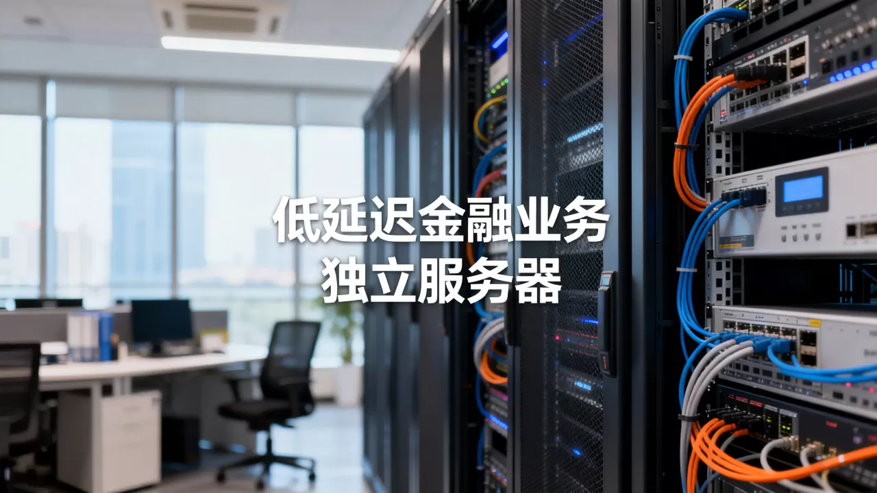 上海独立服务器低延迟金融业务应用 上海独立服务器低延迟金融业务应用
