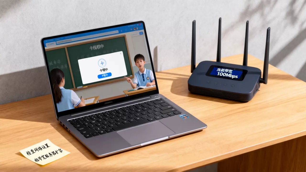 北京在线课堂卡顿怎么解决？租带宽服务器扩容有用吗？