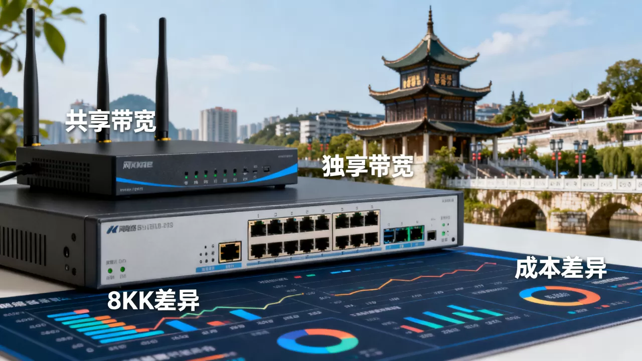 贵阳共享带宽与独享带宽的成本差在哪 贵阳共享带宽与独享带宽的成本差在哪