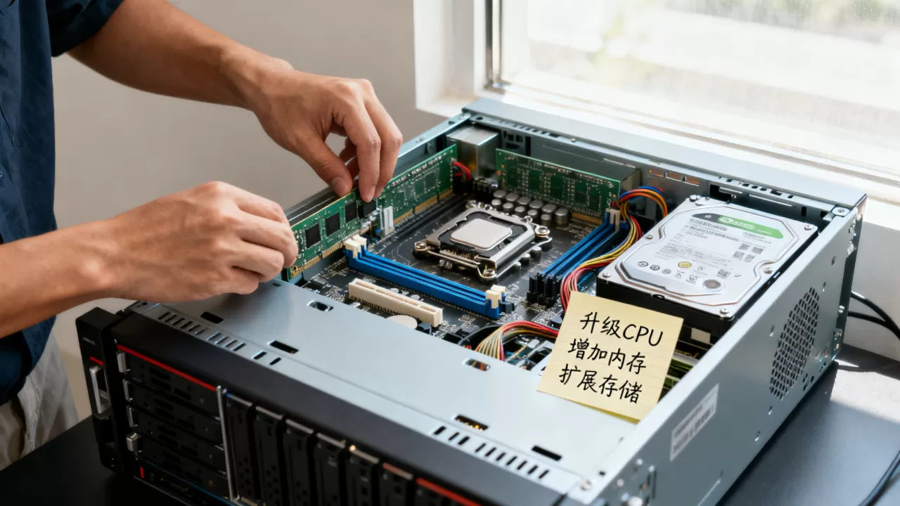 贵阳独立服务器配置不够用了怎么办，升级要点有哪些？