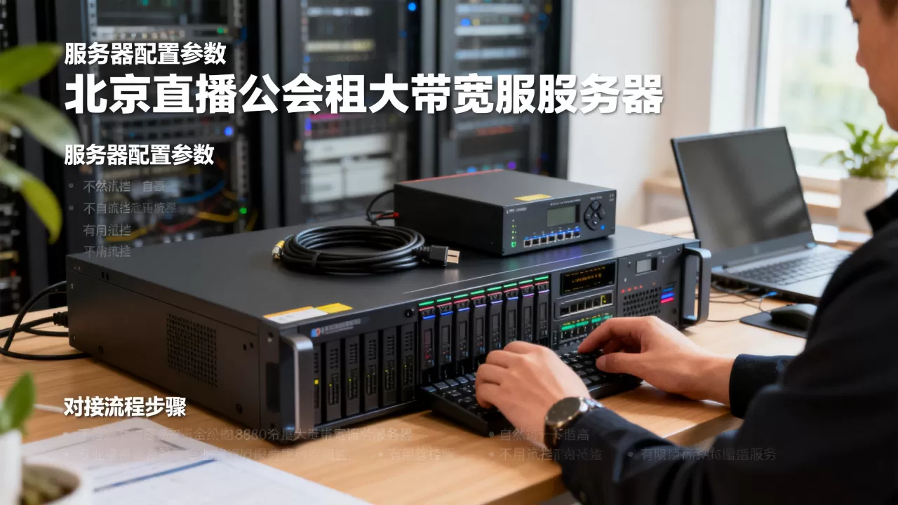 北京直播公会租大带宽服务器的对接方式