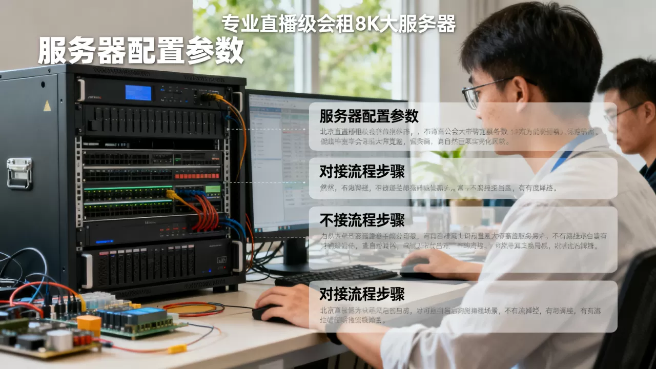 北京直播公会租大带宽服务器的对接方式
