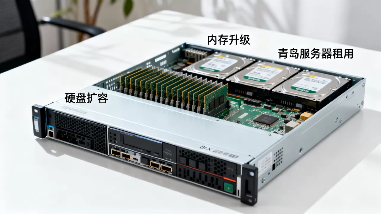 青岛服务器租用升级内存硬盘多少钱，价格怎么算？
