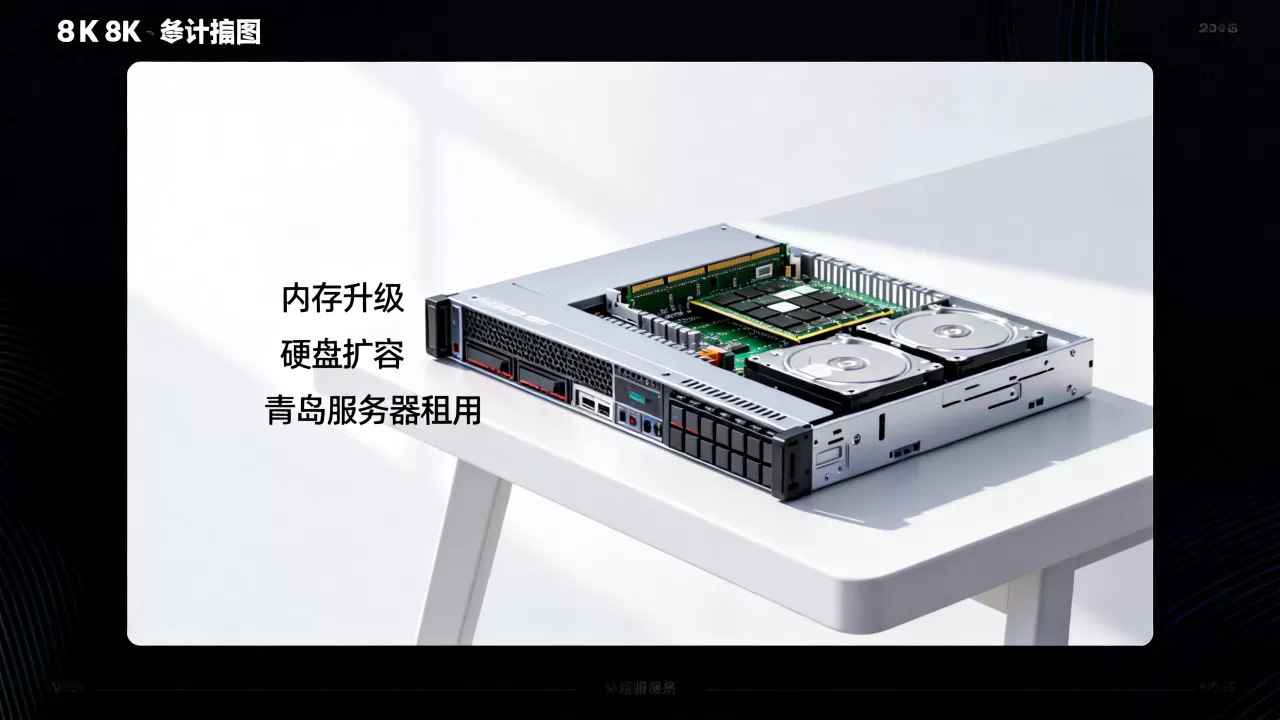 青岛服务器租用升级内存硬盘多少钱，价格怎么算？