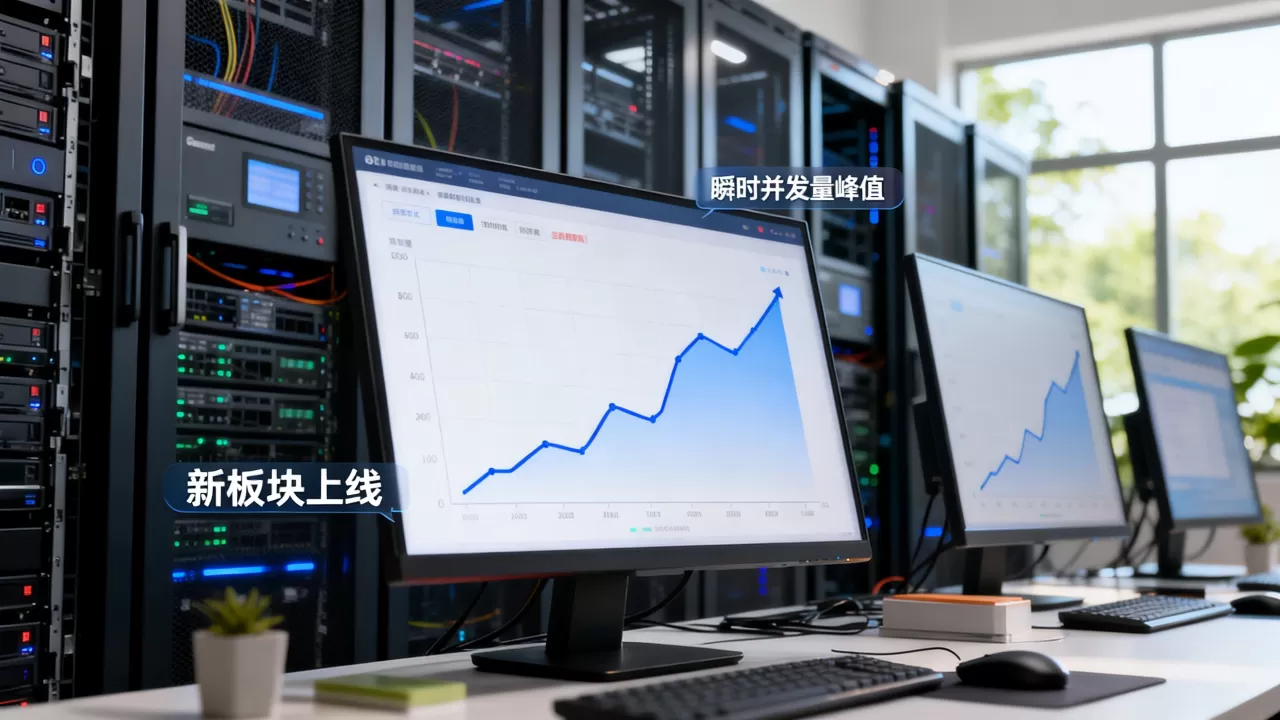 论坛开新板块后瞬时并发量突然上来了 论坛开新板块后瞬时并发量突然上来了