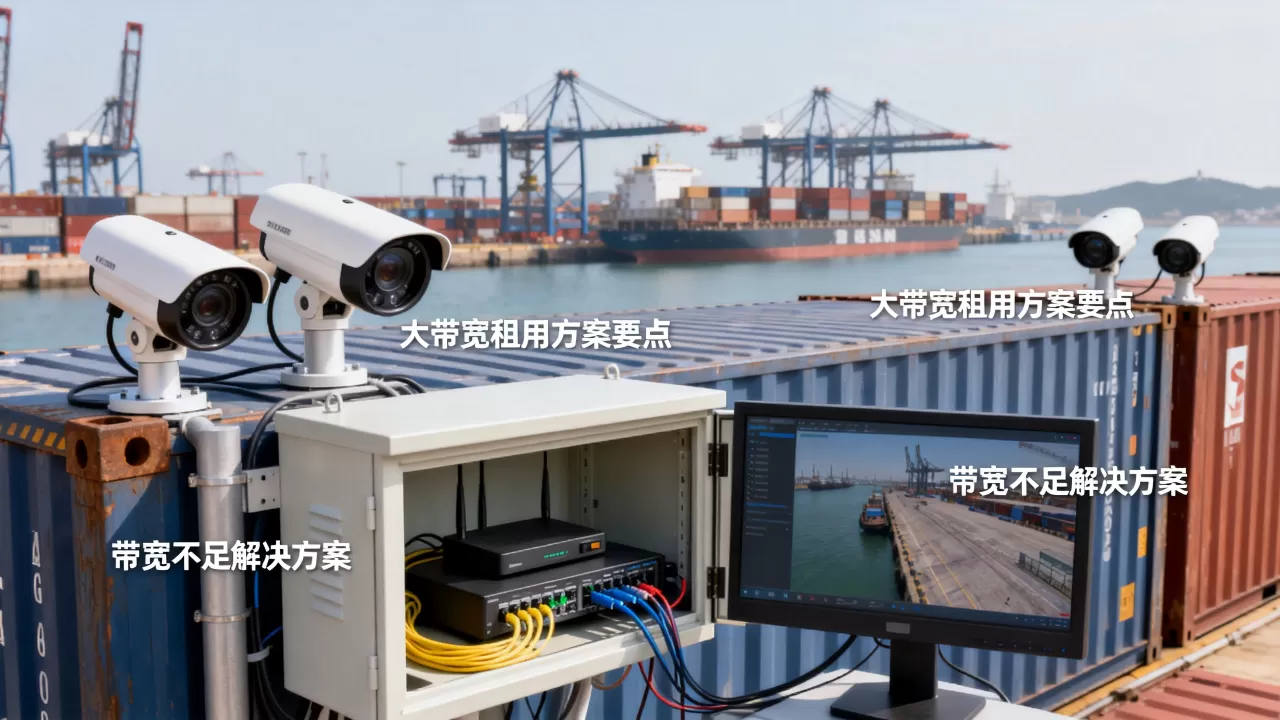 青岛港口视频监控回传大带宽租用方案怎么选,港口监控视频回传带宽不够怎么办 青岛港口视频监控回传大带宽租用方案怎么选,港口监控视频回传带宽不够怎么办